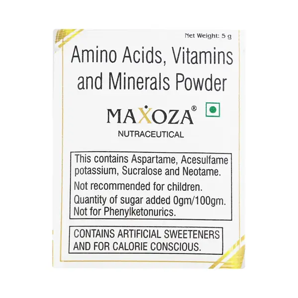 Maxoza Nutraceutical Powder with Amino Acids, Vitamins and Minerals